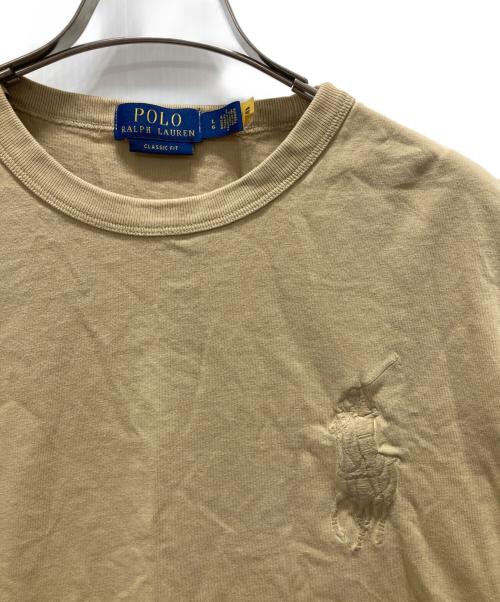 POLO RALPH LAUREN（ポロ・ラルフローレン）POLO RALPH LAUREN (ポロ・ラルフローレン) ビッグポニーTシャツ ブラウン サイズ:Lの古着・服飾アイテム