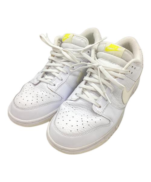 NIKE（ナイキ）NIKE (ナイキ) WMNS Dunk Low ホワイト サイズ:27の古着・服飾アイテム