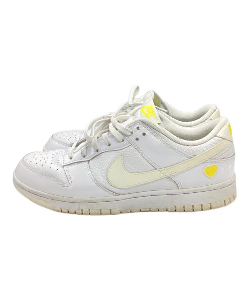 NIKE（ナイキ）NIKE (ナイキ) WMNS Dunk Low ホワイト サイズ:27の古着・服飾アイテム