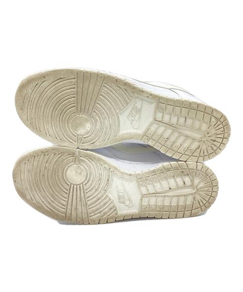 NIKE（ナイキ）NIKE (ナイキ) WMNS Dunk Low ホワイト サイズ:27の古着・服飾アイテム
