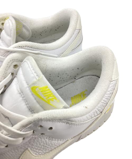 NIKE（ナイキ）NIKE (ナイキ) WMNS Dunk Low ホワイト サイズ:27の古着・服飾アイテム