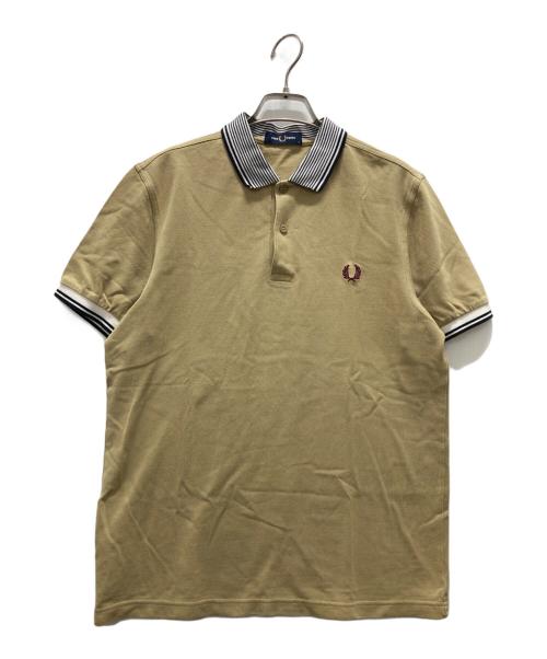 FRED PERRY（フレッドペリー）FRED PERRY (フレッドペリー) ポロシャツ ベージュ サイズ:Mの古着・服飾アイテム