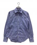 RALPH LAURENラルフローレン）の古着「ストライプシャツ」｜ブルー