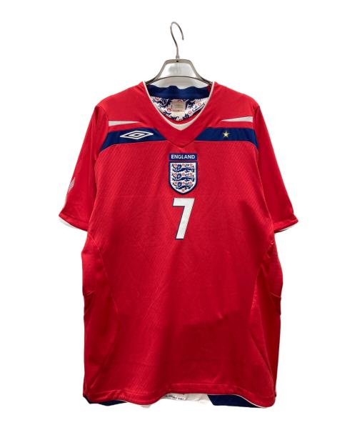 UMBRO（アンブロ）UMBRO (アンブロ) レプリカユニフォームシャツ/ベッカム レッド サイズ:Sの古着・服飾アイテム