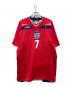 UMBRO（アンブロ）の古着「レプリカユニフォームシャツ/ベッカム」｜レッド
