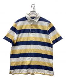 POLO RALPH LAUREN（ポロ・ラルフローレン）の古着「半袖ラガーシャツ」｜イエロー