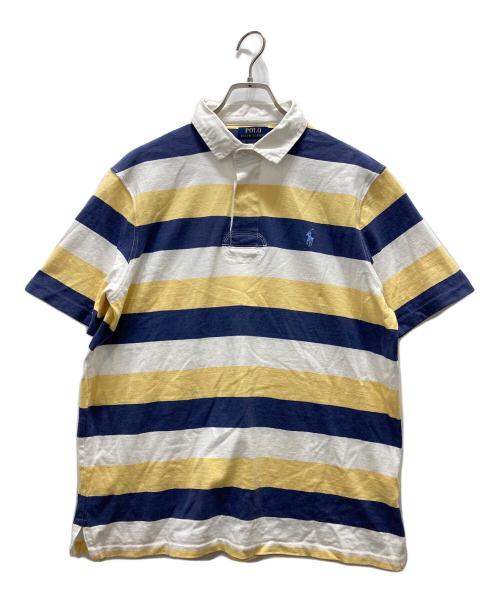 POLO RALPH LAUREN（ポロ・ラルフローレン）POLO RALPH LAUREN (ポロ・ラルフローレン) 半袖ラガーシャツ イエロー サイズ:Lの古着・服飾アイテム