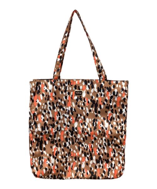 FURLA（フルラ）FURLA (フルラ) DIGIT L TOTE ブラウンの古着・服飾アイテム