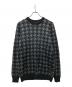stussy（ステューシー）の古着「千鳥柄ニット」｜ブラック