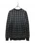 stussy (ステューシー) 千鳥柄ニット ブラック サイズ:M：8000円