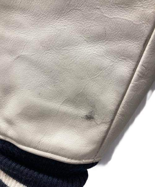 LEVI'S（リーバイス）LEVI'S (リーバイス) 袖レザー切替スタジャン ブラック サイズ:Lの古着・服飾アイテム