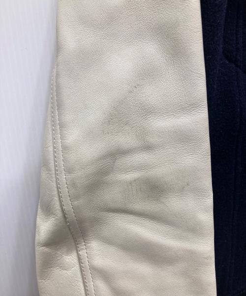 LEVI'S（リーバイス）LEVI'S (リーバイス) 袖レザー切替スタジャン ブラック サイズ:Lの古着・服飾アイテム