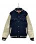 LEVI'S（リーバイス）の古着「袖レザー切替スタジャン」｜ブラック