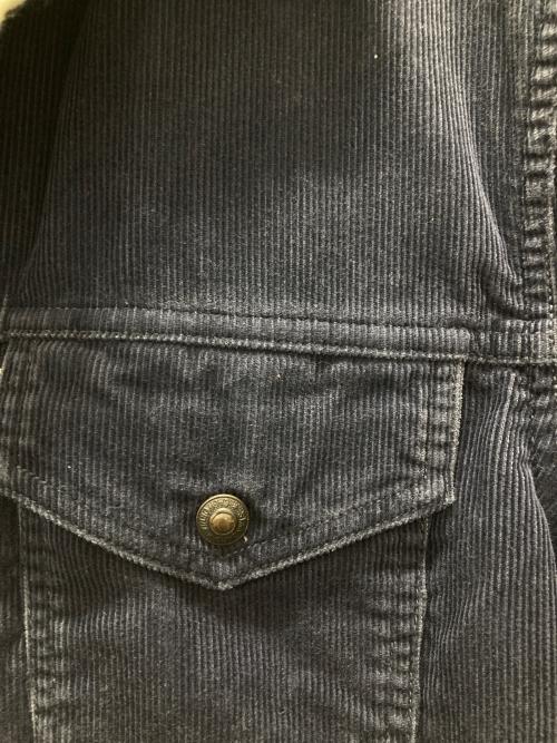 STANDARD CALIFORNIA（スタンダードカリフォルニア）STANDARD CALIFORNIA (スタンダードカリフォルニア) コーデュロイジャケット ネイビー サイズ:Mの古着・服飾アイテム