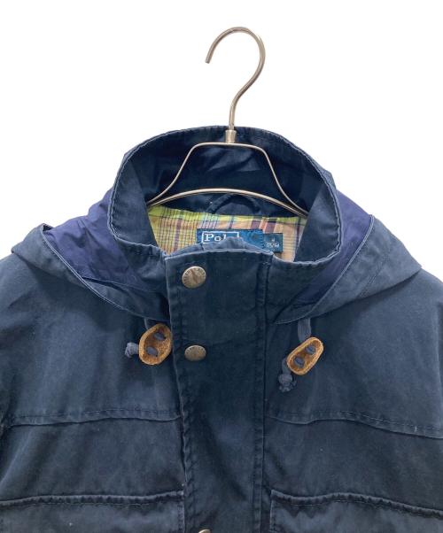 POLO RALPH LAUREN（ポロ・ラルフローレン）POLO RALPH LAUREN (ポロ・ラルフローレン) 90's フォトグラファー ユーティリティジャケット ネイビー サイズ:Mの古着・服飾アイテム