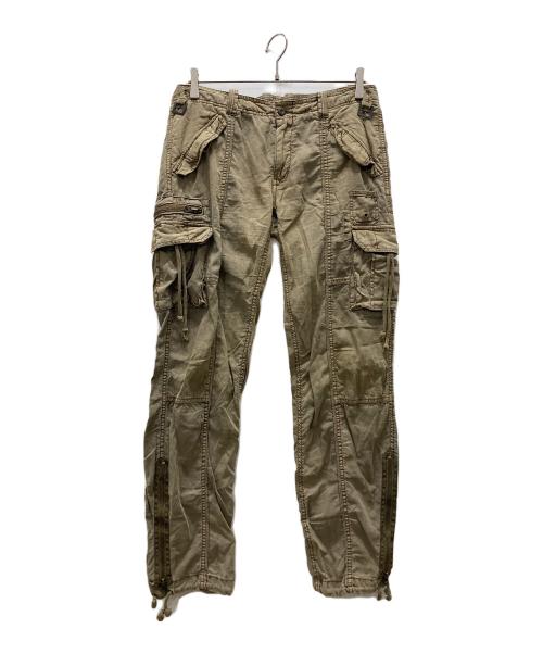 HERITAGE STONE（ヘリテージストーン）HERITAGE STONE (ヘリテージストーン) ジップ裾カーゴパンツ/Y2K オリーブ サイズ:Mの古着・服飾アイテム