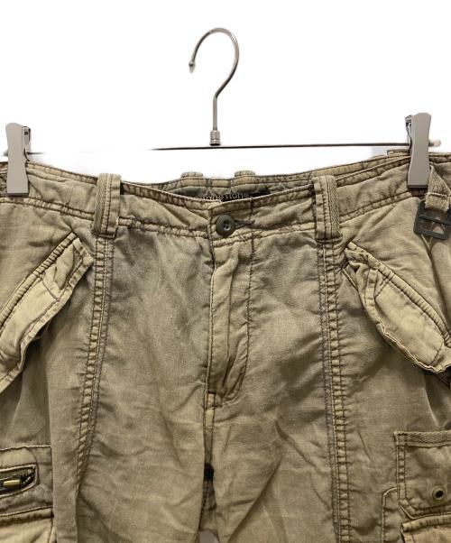 HERITAGE STONE（ヘリテージストーン）HERITAGE STONE (ヘリテージストーン) ジップ裾カーゴパンツ/Y2K オリーブ サイズ:Mの古着・服飾アイテム