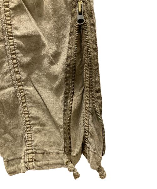 HERITAGE STONE（ヘリテージストーン）HERITAGE STONE (ヘリテージストーン) ジップ裾カーゴパンツ/Y2K オリーブ サイズ:Mの古着・服飾アイテム