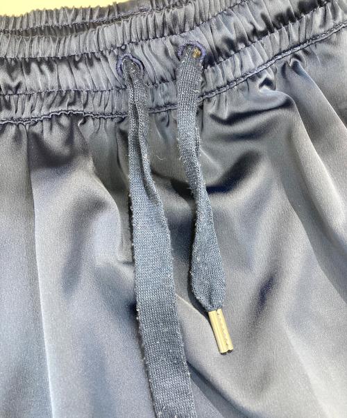 adidas（アディダス）adidas (アディダス) LONG SATIN SKIRT ネイビー サイズ:Mの古着・服飾アイテム