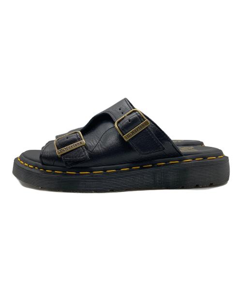Dr.Martens（ドクターマーチン）Dr.Martens (ドクターマーチン) ストラップレザーサンダル ブラック サイズ:4の古着・服飾アイテム
