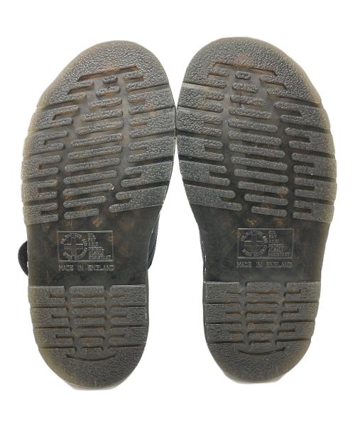 Dr.Martens（ドクターマーチン）Dr.Martens (ドクターマーチン) ストラップレザーサンダル ブラック サイズ:4の古着・服飾アイテム