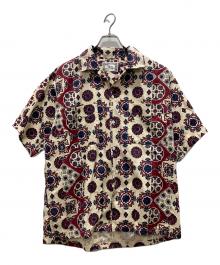 FREAK'S STORE×SOMANI（フリークスストア）の古着「オープンカラーシャツ」｜ベージュ