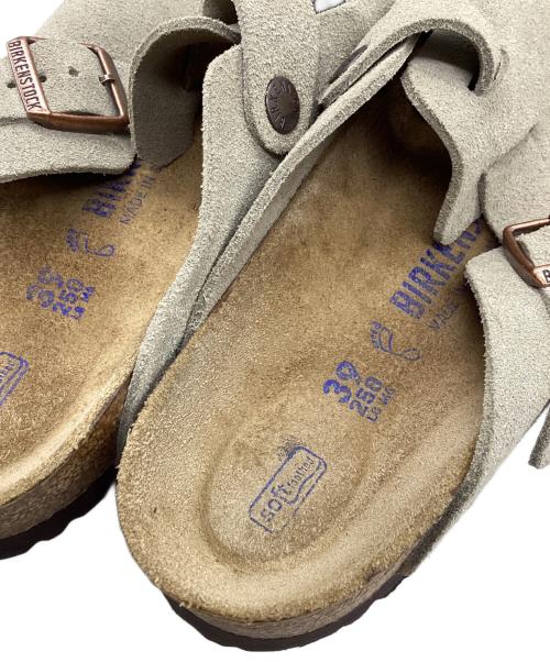 BIRKENSTOCK（ビルケンシュトック）BIRKENSTOCK (ビルケンシュトック) スウェードサンダル ベージュ サイズ:25の古着・服飾アイテム