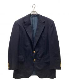POLO RALPH LAUREN（ポロ・ラルフローレン）の古着「紺ブレ金ボタンテーラードジャケット」｜ネイビー