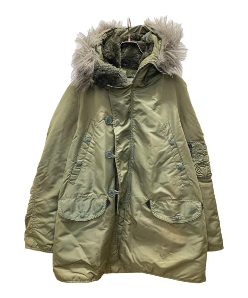 ALPHA（アルファ）ALPHA (アルファ) N-3Bタイプコート グリーン サイズ:Mの古着・服飾アイテム