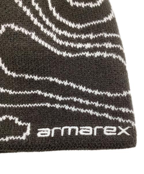 armarex（アルマレックス）armarex (アルマレックス) ニット帽 ブラウンの古着・服飾アイテム