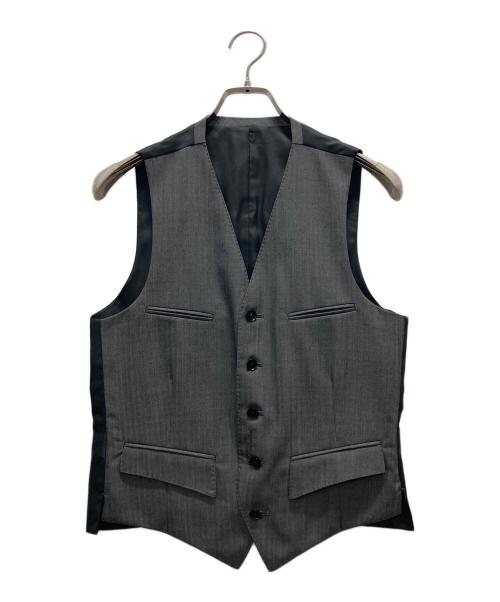 BURBERRY BLACK LABEL（バーバリーブラックレーベル）BURBERRY BLACK LABEL (バーバリーブラックレーベル) 3ピース セットアップスーツ グレー サイズ:36Rの古着・服飾アイテム