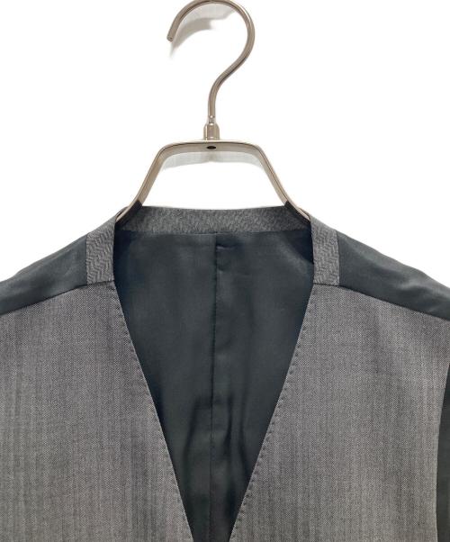 BURBERRY BLACK LABEL（バーバリーブラックレーベル）BURBERRY BLACK LABEL (バーバリーブラックレーベル) 3ピース セットアップスーツ グレー サイズ:36Rの古着・服飾アイテム