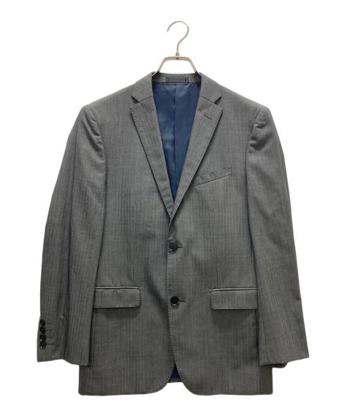 BURBERRY BLACK LABEL（バーバリーブラックレーベル）BURBERRY BLACK LABEL (バーバリーブラックレーベル) 3ピース セットアップスーツ グレー サイズ:36Rの古着・服飾アイテム