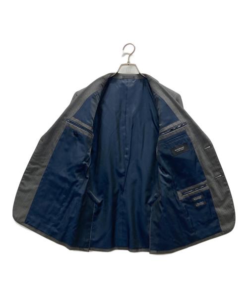 BURBERRY BLACK LABEL（バーバリーブラックレーベル）BURBERRY BLACK LABEL (バーバリーブラックレーベル) 3ピース セットアップスーツ グレー サイズ:36Rの古着・服飾アイテム