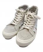 VANS×kicks/hiヴァンズ×キックスハイ）の古着「別注ハイカットスニーカー/SK8-HI」｜ベージュ