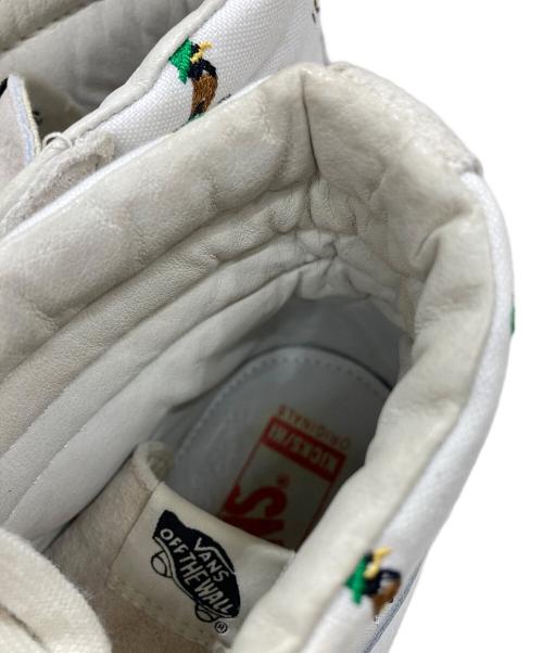 VANS（ヴァンズ）VANS (ヴァンズ) kicks/hi (キックスハイ) 別注ハイカットスニーカー/SK8-HI ベージュ サイズ:27の古着・服飾アイテム