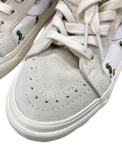 VANS（ヴァンズ）VANS (ヴァンズ) kicks/hi (キックスハイ) 別注ハイカットスニーカー/SK8-HI ベージュ サイズ:27の古着・服飾アイテム