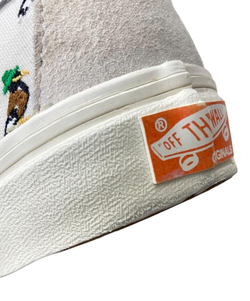 VANS（ヴァンズ）VANS (ヴァンズ) kicks/hi (キックスハイ) 別注ハイカットスニーカー/SK8-HI ベージュ サイズ:27の古着・服飾アイテム