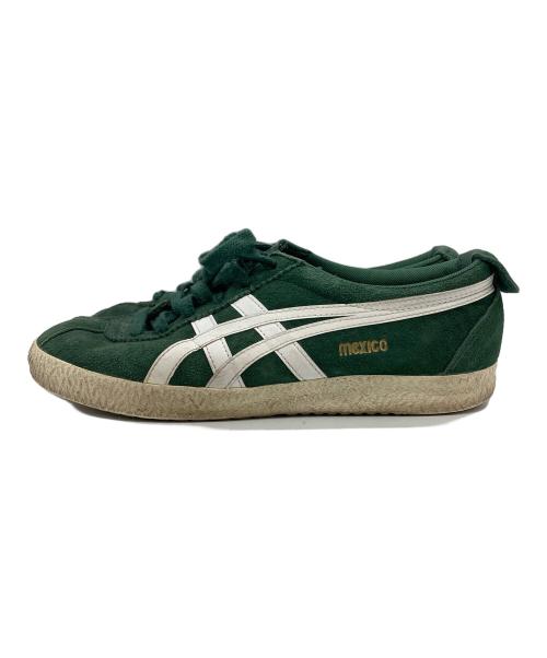 Onitsuka Tiger（オニツカタイガー）Onitsuka Tiger (オニツカタイガー) MEXICO DELEGATION グリーン サイズ:25.5の古着・服飾アイテム