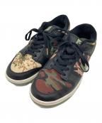 NIKEナイキ）の古着「Dunk Low SE "Black Multi Camo"」｜ブラック