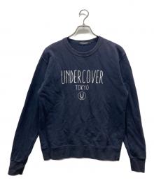 UNDERCOVER（アンダーカバー）の古着「クルーネックスウェット」｜ネイビー