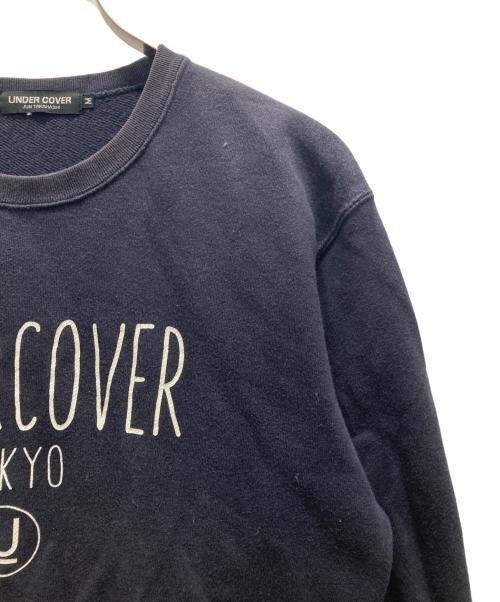 UNDERCOVER（アンダーカバー）UNDERCOVER (アンダーカバー) クルーネックスウェット ネイビー サイズ:Mの古着・服飾アイテム