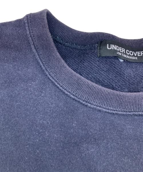UNDERCOVER（アンダーカバー）UNDERCOVER (アンダーカバー) クルーネックスウェット ネイビー サイズ:Mの古着・服飾アイテム