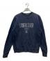 UNDERCOVER（アンダーカバー）の古着「クルーネックスウェット」｜ネイビー