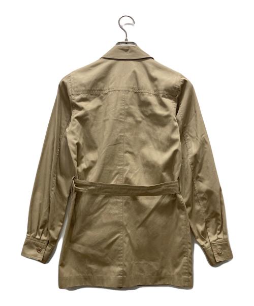 Saint Laurent rive gauche（サンローランリヴゴーシュ）SAINT LAURENT RIVE GAUCHE (サンローランリヴゴーシュ) 80sサファリジャケット ベージュ サイズ:34の古着・服飾アイテム