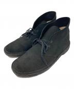 CLARKSクラークス）の古着「デザートブーツ」｜ブラック