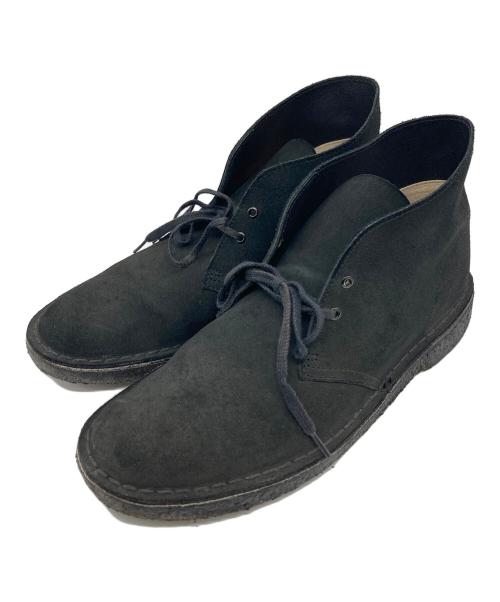CLARKS（クラークス）CLARKS (クラークス) デザートブーツ ブラック サイズ:US9 1/2の古着・服飾アイテム