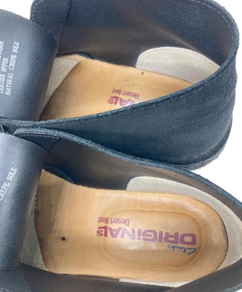 CLARKS（クラークス）CLARKS (クラークス) デザートブーツ ブラック サイズ:US9 1/2の古着・服飾アイテム