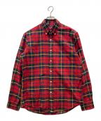 RALPH LAURENラルフローレン）の古着「チェックシャツ」｜レッド