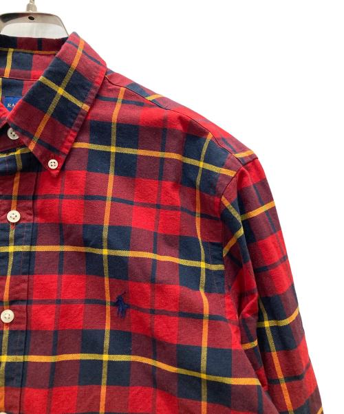 RALPH LAUREN（ラルフローレン）RALPH LAUREN (ラルフローレン) チェックシャツ レッド サイズ:Mの古着・服飾アイテム